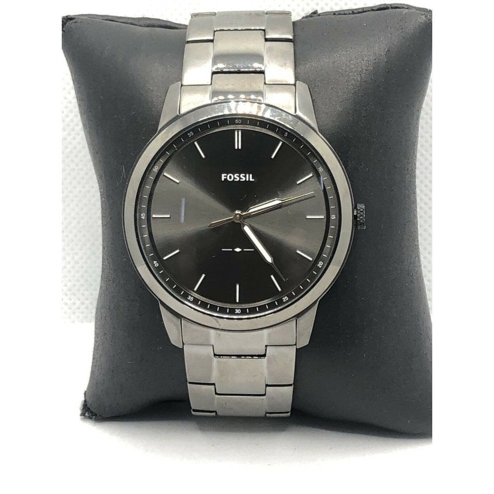 Fossil FS5305 Men's Stainless Steel Analog Black D